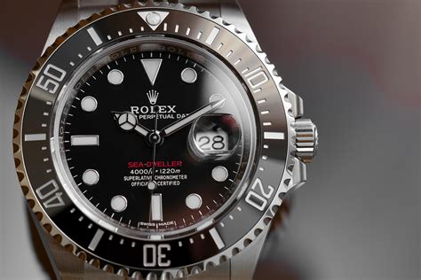 rolex single red sea dweller 2017|rolex sea dweller price new.